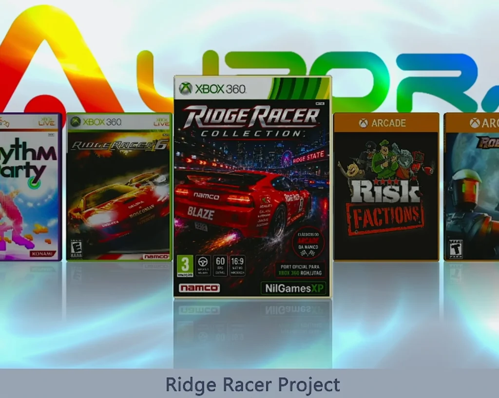 Ridge Racer Collection Direto no seu Xbox 360 RGH 3 Ridge Racer Collection XBOX360