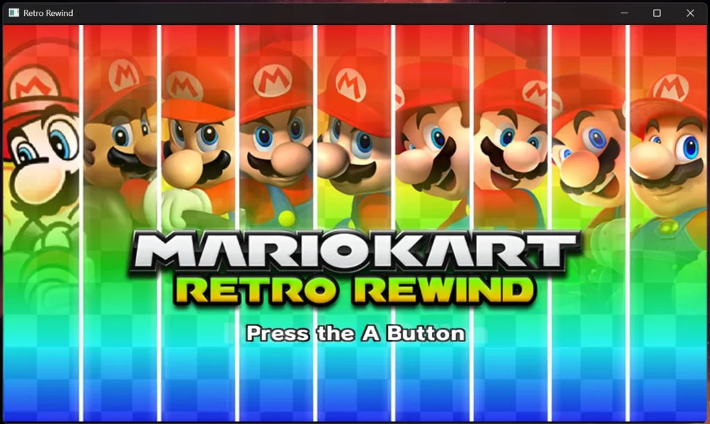 Mario Kart Retro Rewind Nintendo Wii Mario Kart