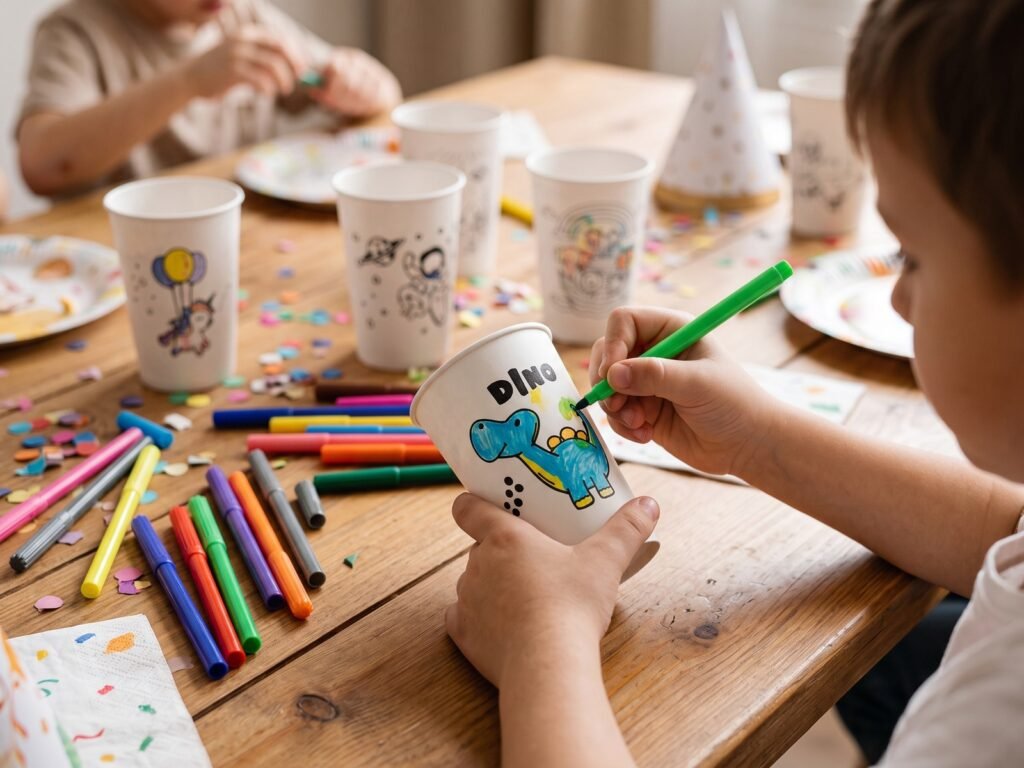 Copo de Colorir Infantil