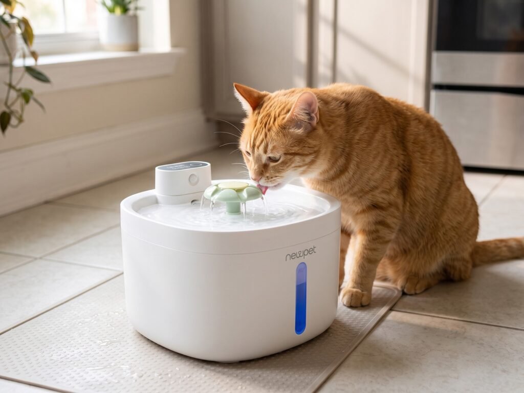 Produtos para gatos: 5 achados que transformam a sua casa Fonte de Água Automática 2,6L com Sensor
