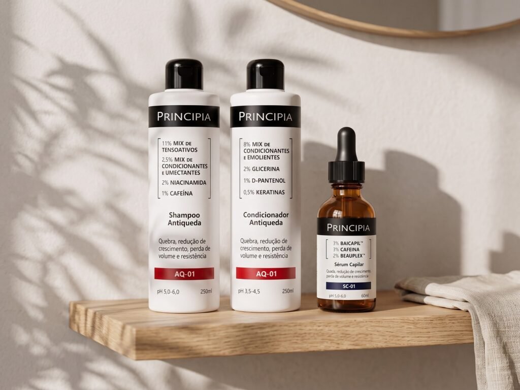 Sérum capilar: 5 achados certeiros para o seu cabelo Kit Antiqueda Principia SC-01