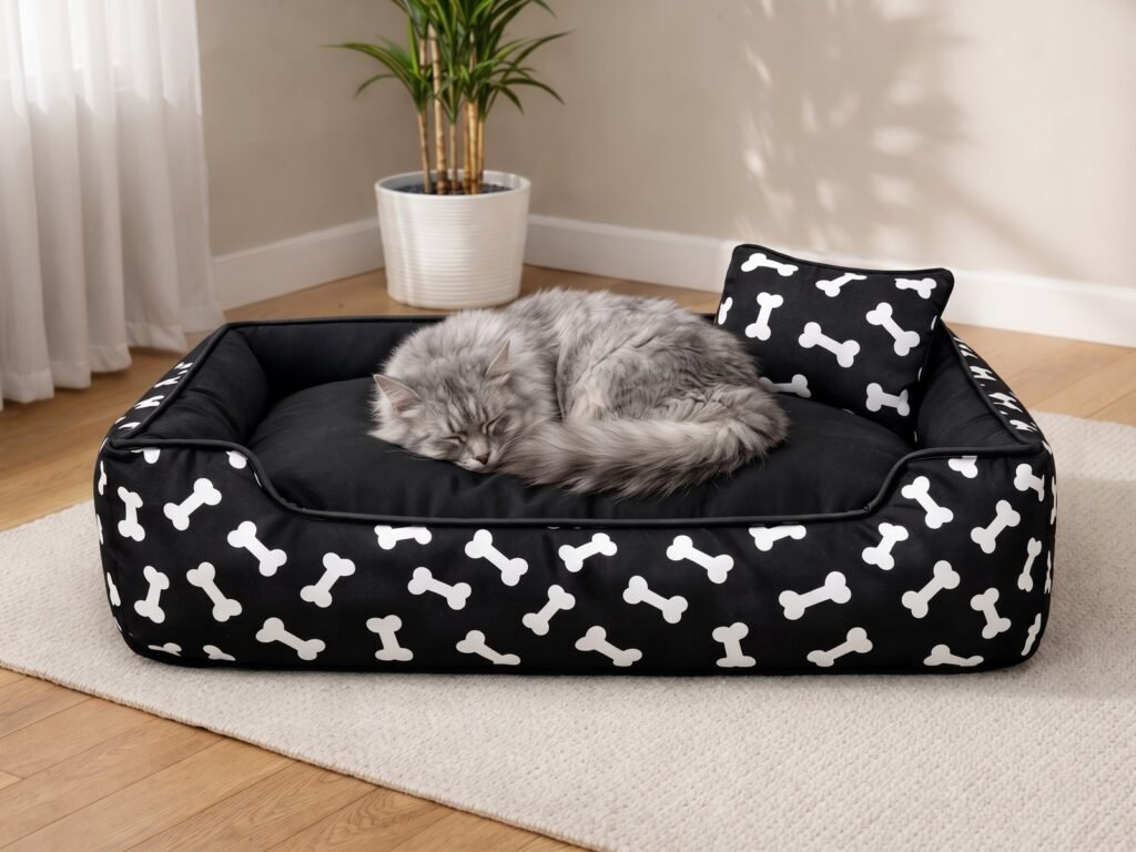 Produtos para gatos: 5 achados que transformam a sua casa Caminha Pet com Zíper e Fundo Impermeável